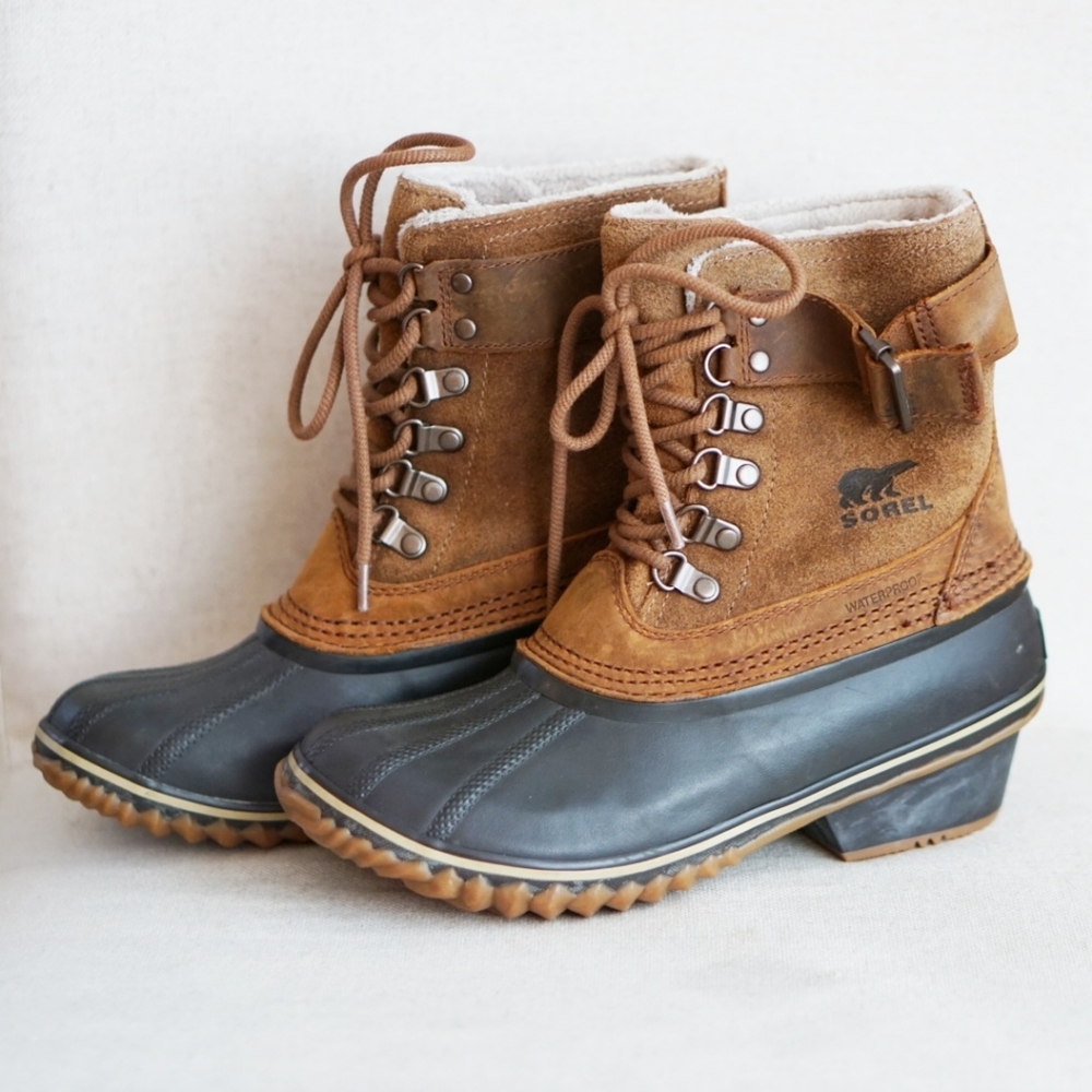 Sorel Waterproof Winter Snow Lace Up Boots